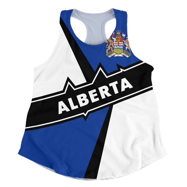 Alberta Women Tank Loyal True North Provincial Style