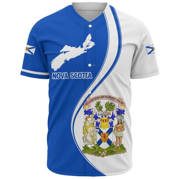 Nova Scotia Baseball Shirt Canada Territories Pride