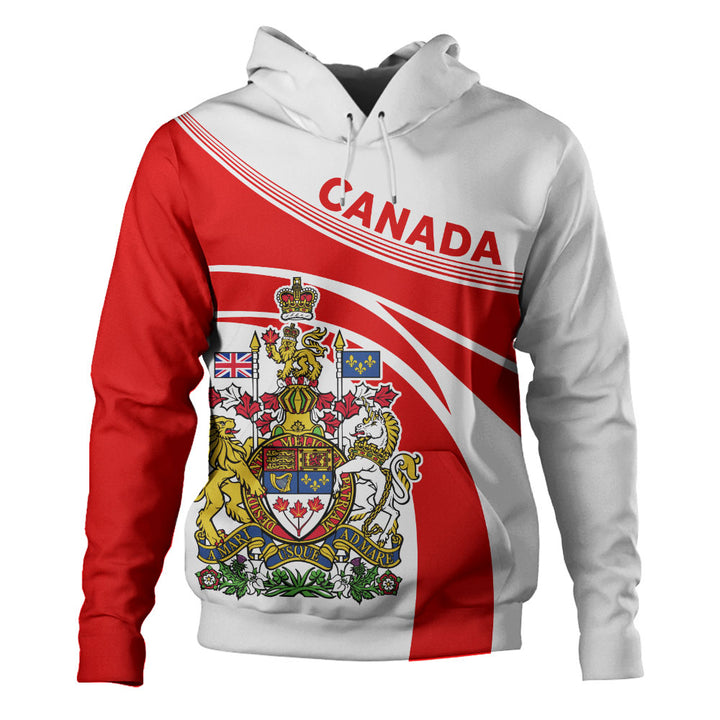 Canada Hoodie Canada Coat Of Arms Glory Royal Design