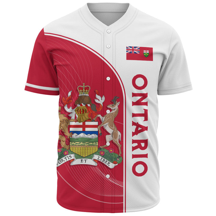 Ontario Baseball Shirt Proud Provincial Heritage