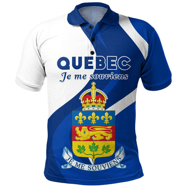 Quebec Polo Shirt Crest Of Identity