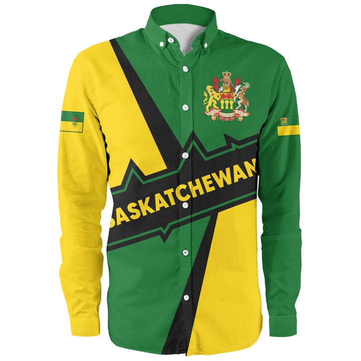 Saskatchewan Long Sleeve Shirt Loyal True North Provincial Style