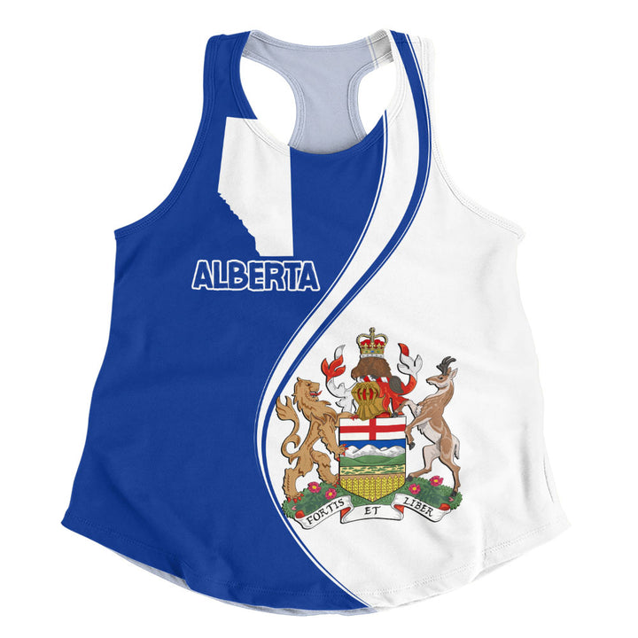 Alberta Women Tank Canada Territories Pride