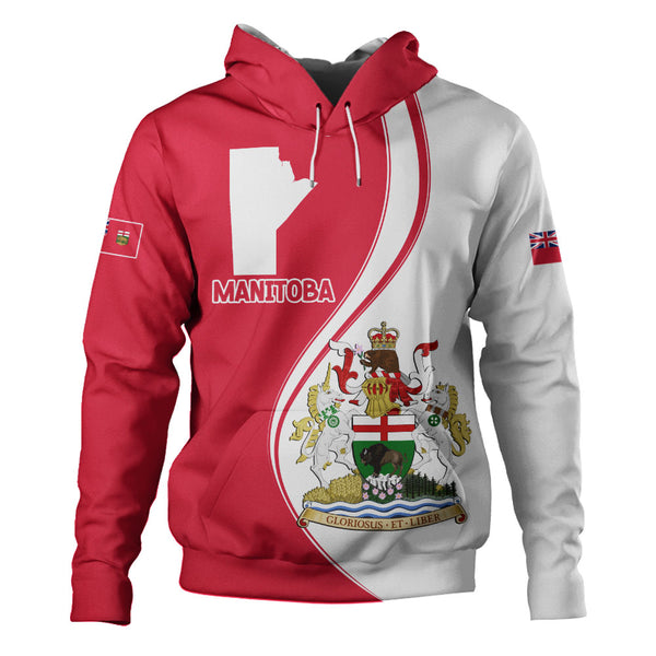Manitoba Hoodie Canada Territories Pride