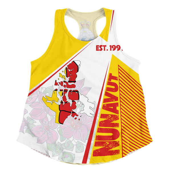 Nunavut Women Tank United Provinces & Territories