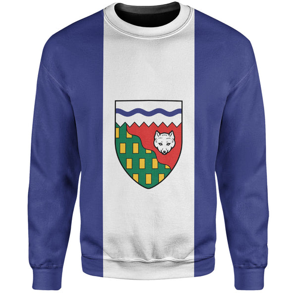 Northwest Territories Sweatshirt Flag Minimalist Pride Style