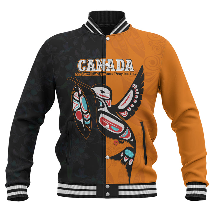 Canada Baseball Jacket Spirit Bird National Day Tribute