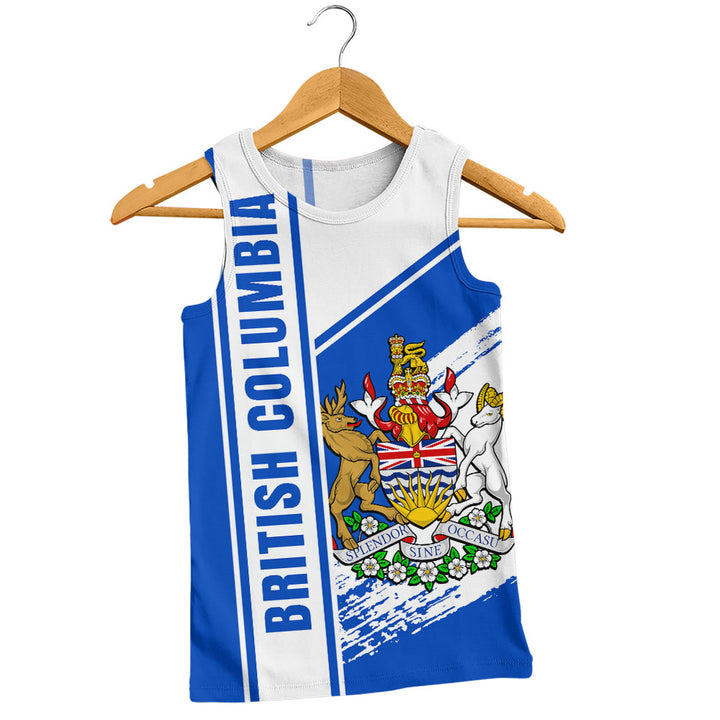 British Columbia Tank Top Heritage Strength Crest