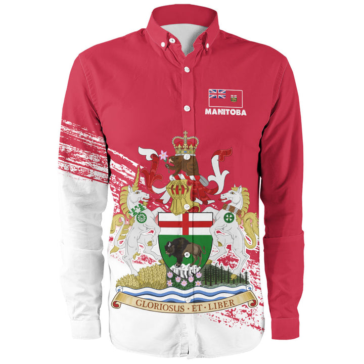 Manitoba Long Sleeve Shirt Pride Of The Provinces