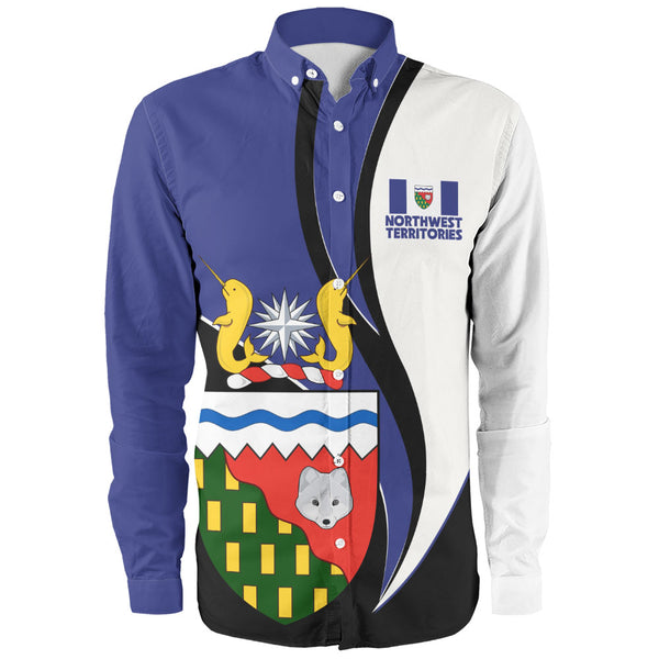 Northwest Territories Long Sleeve Shirt Heritage Pride Of The North