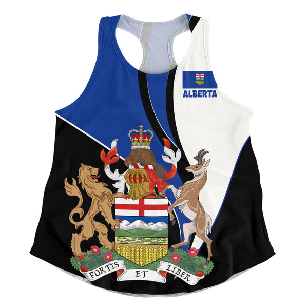 Alberta Women Tank Heritage Pride Of The North