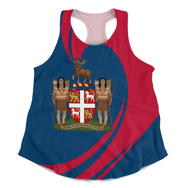 Newfoundland & Labrador Women Tank Legacy Of The Noble Spirit