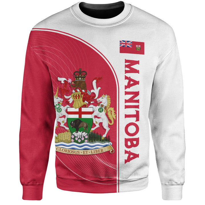 Manitoba Sweatshirt Proud Provincial Heritage