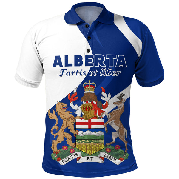Alberta Polo Shirt Crest Of Identity