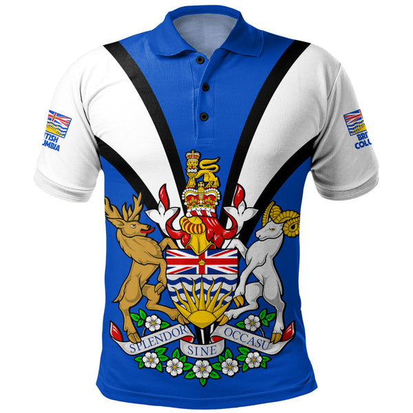 British Columbia Polo Shirt Proud Provinces Collection