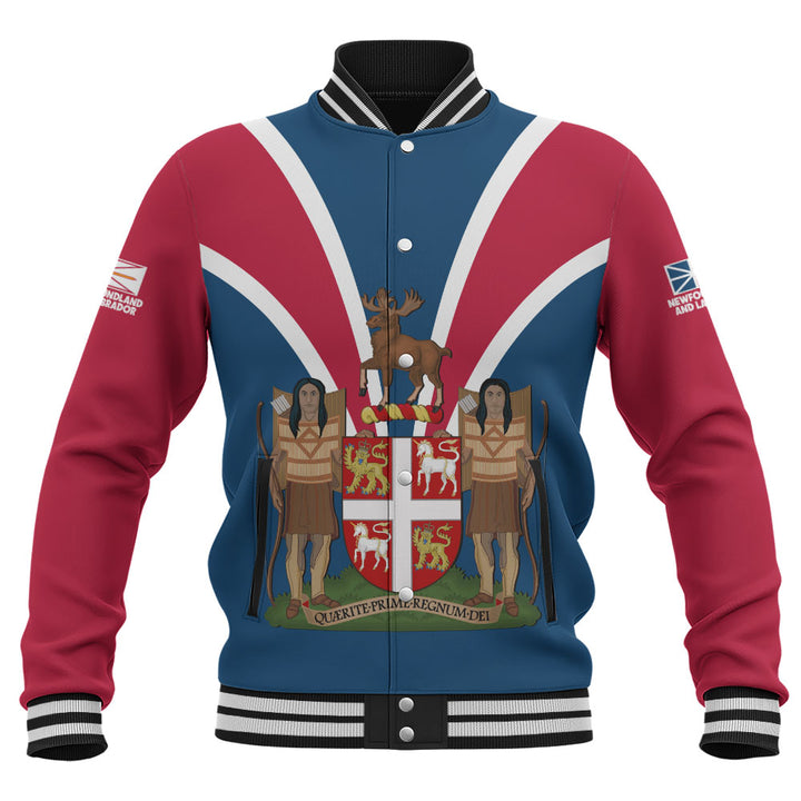 Newfoundland & Labrador Baseball Jacket Proud Provinces Collection