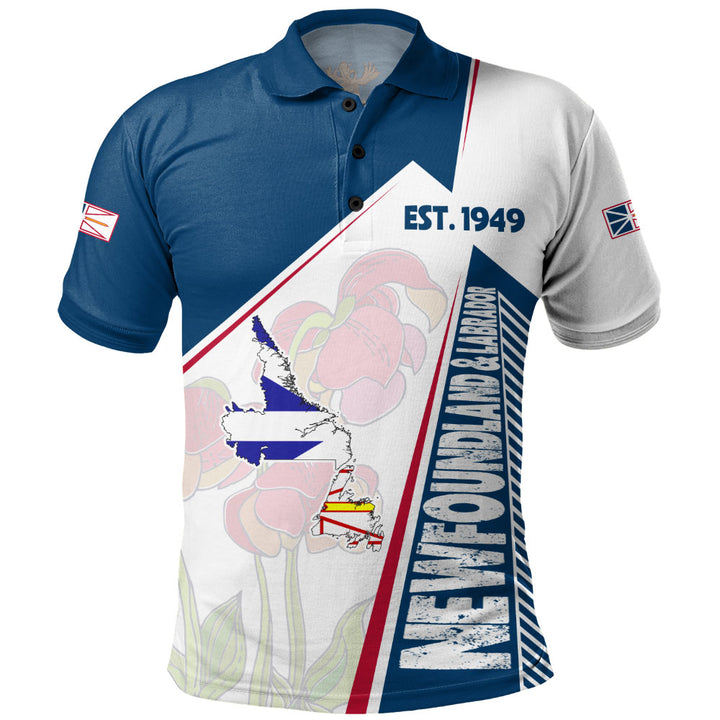 Newfoundland & Labrador Polo Shirt United Provinces & Territories