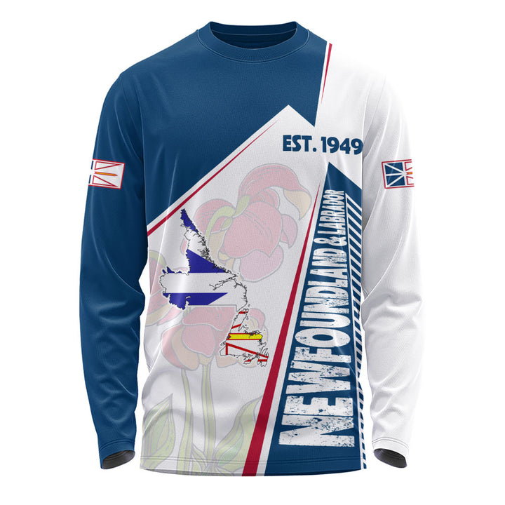 Newfoundland & Labrador Long Sleeve T-Shirt United Provinces & Territories