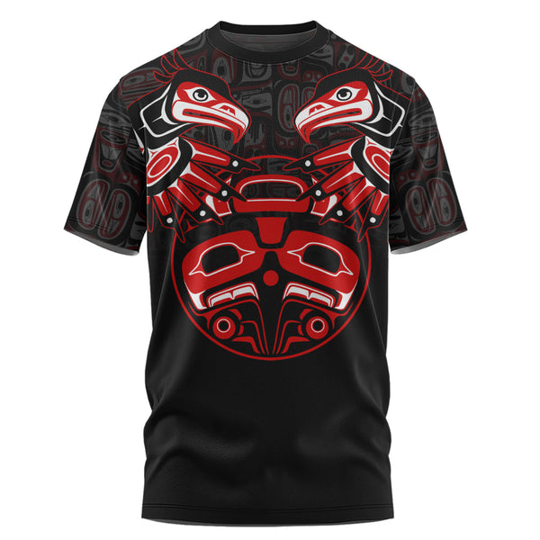 Canada T-Shirt Haida Twin Ravens
