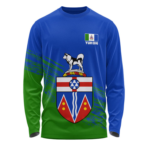 Yukon Long Sleeve T-Shirt Pride Of The Provinces