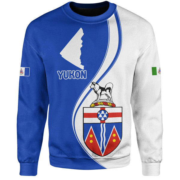 Yukon Sweatshirt Canada Territories Pride