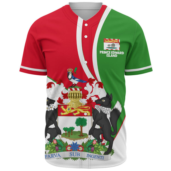 Prince Edward Island Baseball Shirt Heritage Pride Of The North