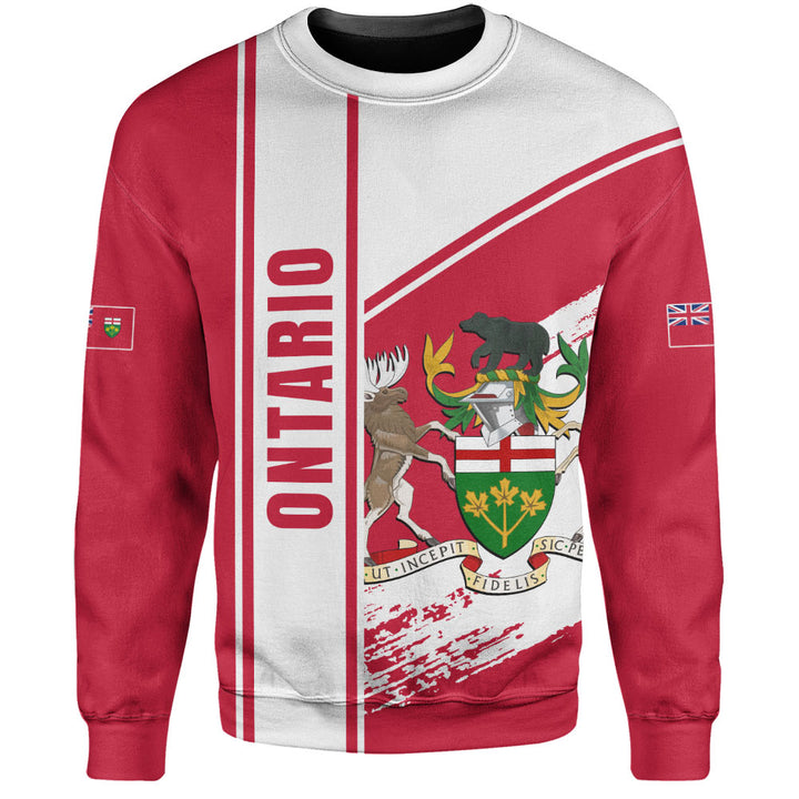 Ontario Sweatshirt Heritage Strength Crest