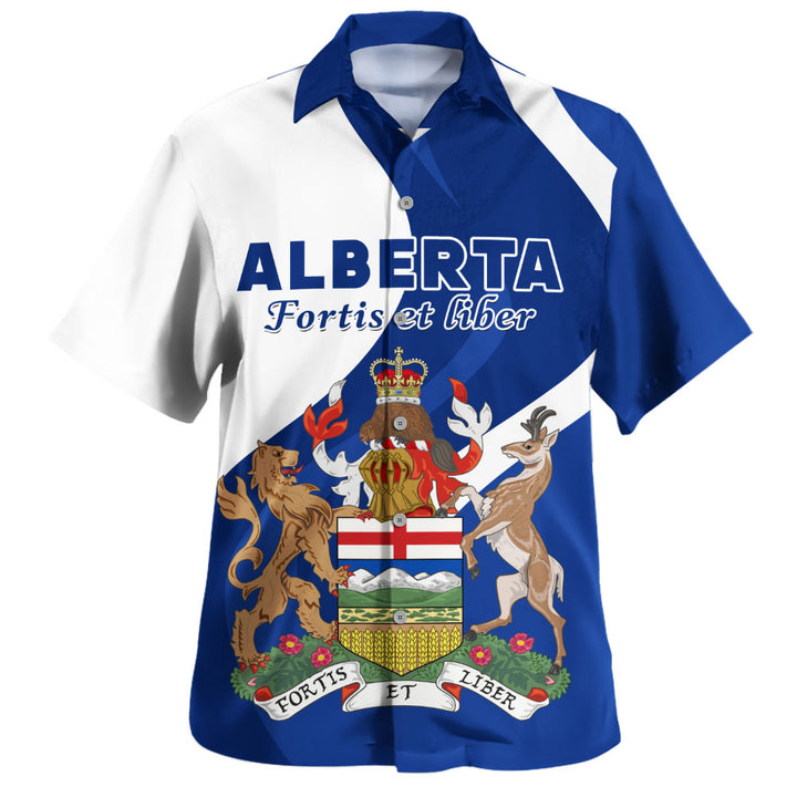 Alberta Bowling Shirt Crest Of Identity