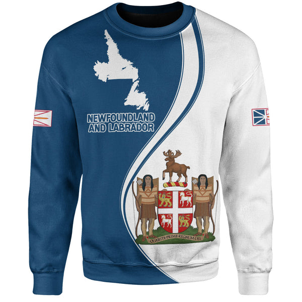Newfoundland & Labrador Sweatshirt Canada Territories Pride