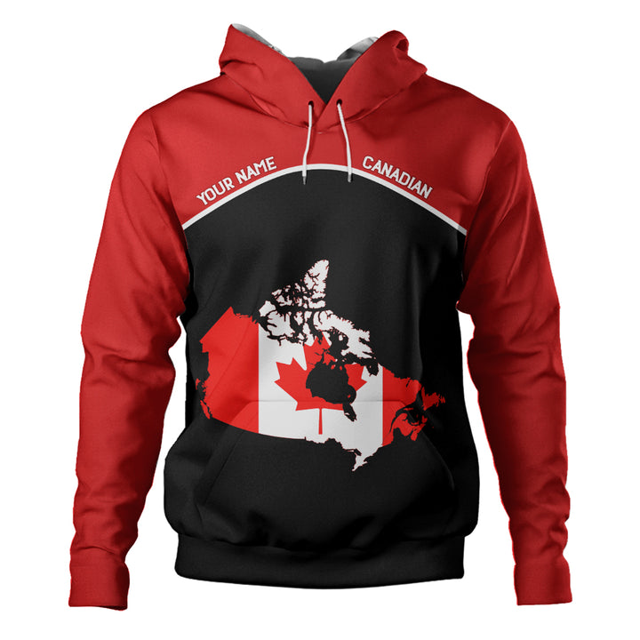 Canada Hoodie Red North Classic Canadian Heritage Wear