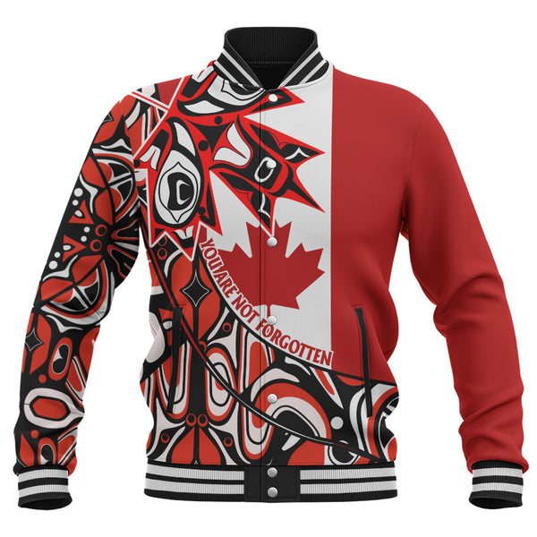 Canada Baseball Jacket Maple Remembrance Indigenous Pride