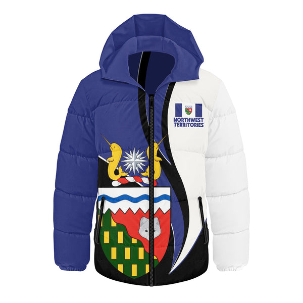 Northwest Territories Hooded Padded Jacket Heritage Pride Of The North