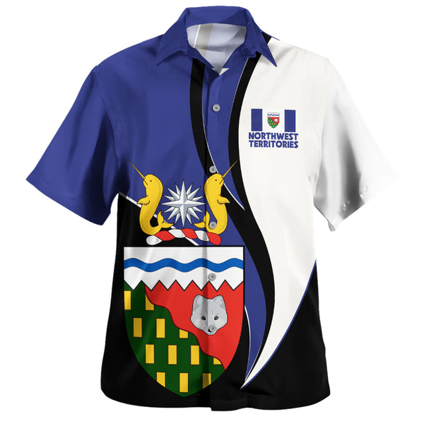 Northwest Territories Bowling Shirt Heritage Pride Of The North