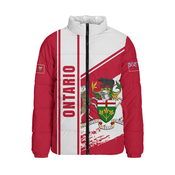 Ontario Padded Jacket Heritage Strength Crest