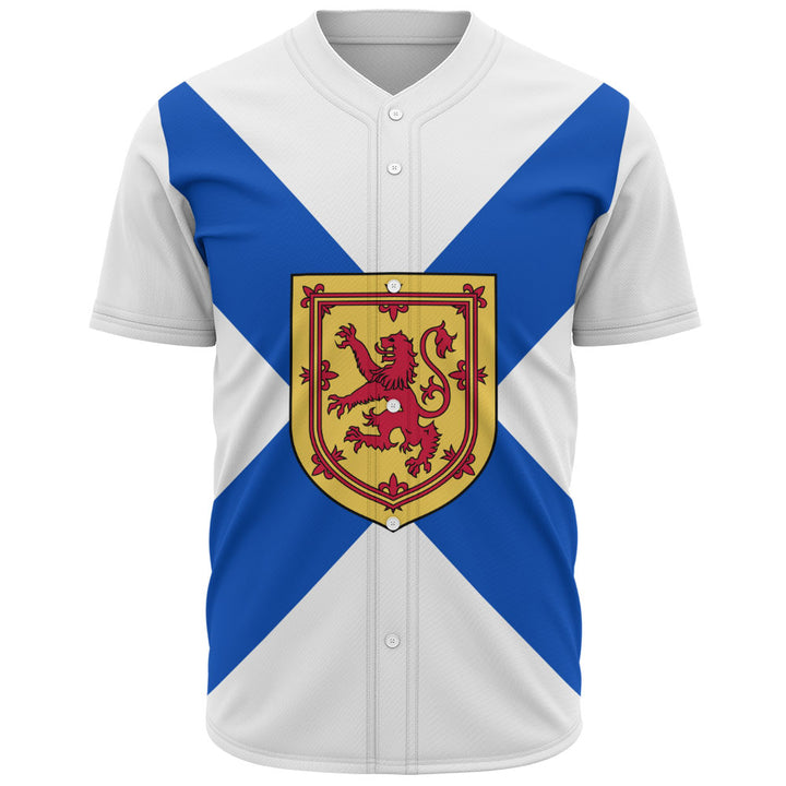 Nova Scotia Baseball Shirt Flag Minimalist Pride Style