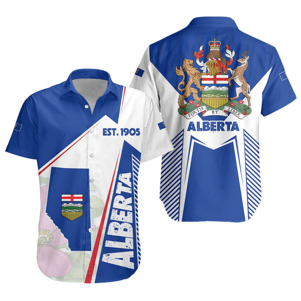 Alberta Short Sleeve Shirt United Provinces & Territories