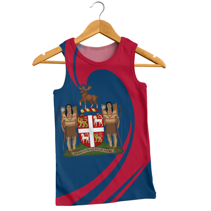 Newfoundland & Labrador Tank Top Legacy Of The Noble Spirit