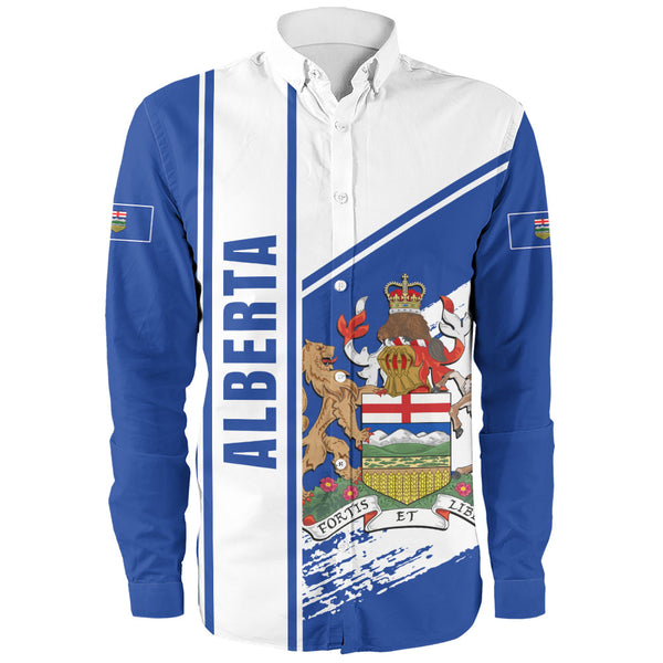 Alberta Long Sleeve Shirt Heritage Strength Crest