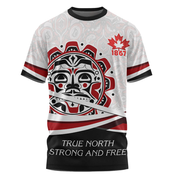 Canada T-Shirt Canada Sun Spirit 1867 True North Heritage
