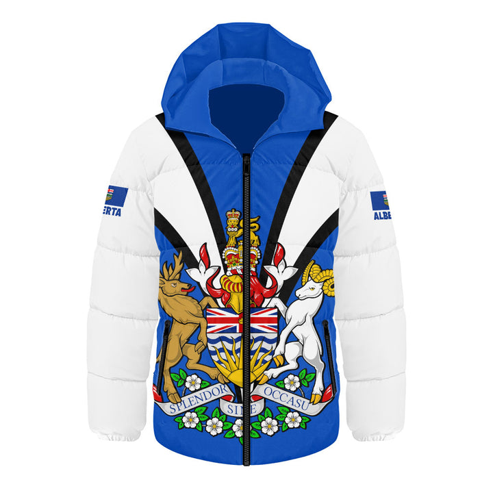 British Columbia Hooded Padded Jacket Proud Provinces Collection