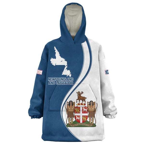 Newfoundland & Labrador Snug Hoodie Canada Territories Pride