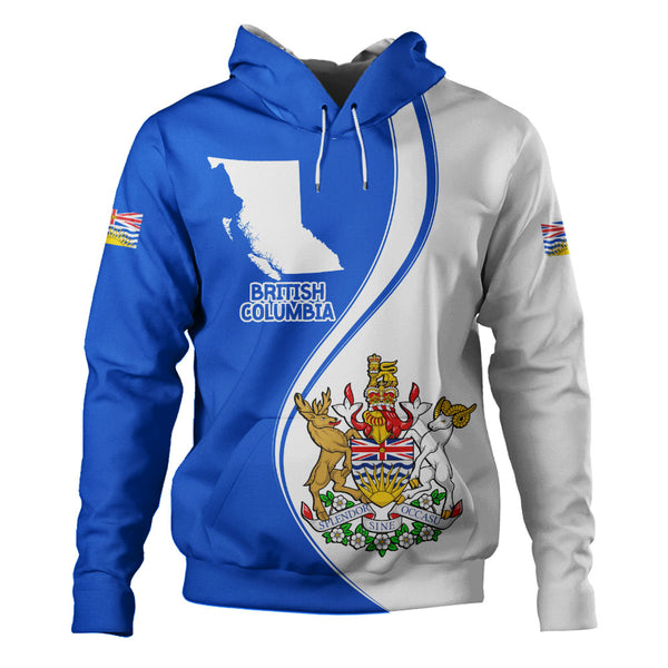 British Columbia Hoodie Canada Territories Pride