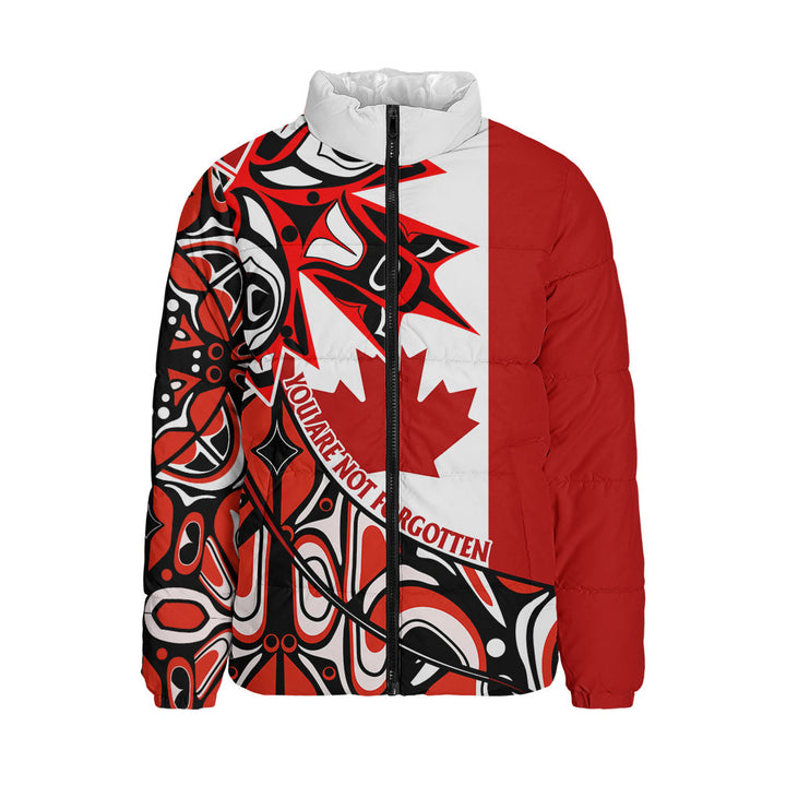 Canada Padded Jacket Maple Remembrance Indigenous Pride
