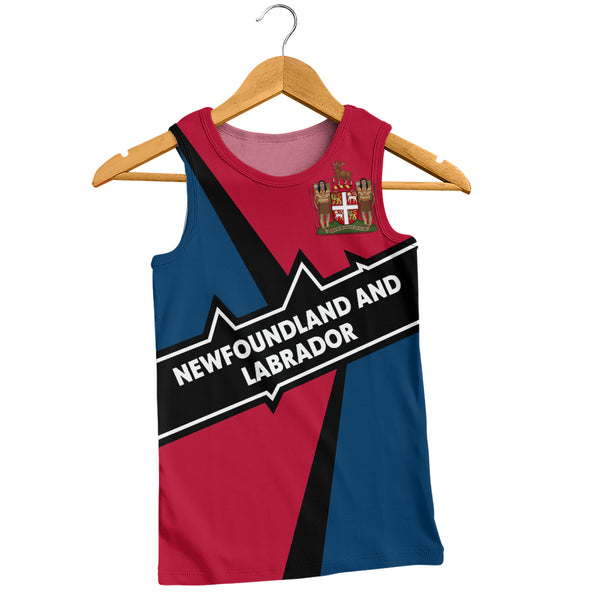 Newfoundland & Labrador Tank Top Loyal True North Provincial Style
