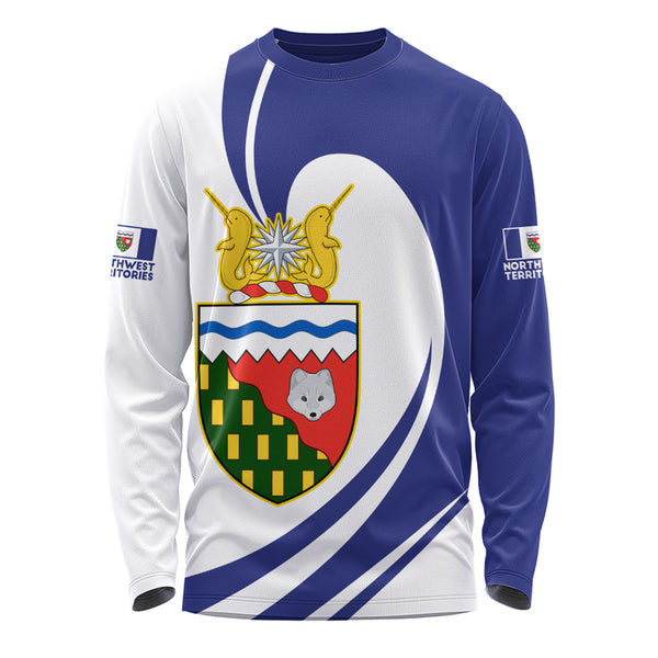 Northwest Territories Long Sleeve T-Shirt Legacy Of The Noble Spirit