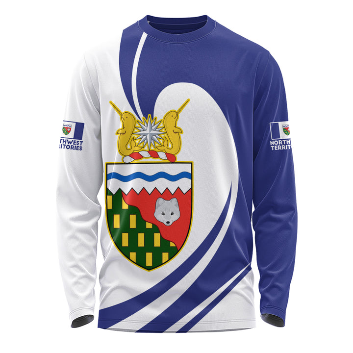 Northwest Territories Long Sleeve T-Shirt Legacy Of The Noble Spirit