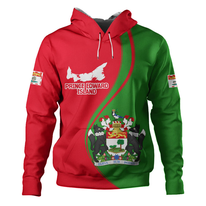 Prince Edward Island Hoodie Canada Territories Pride
