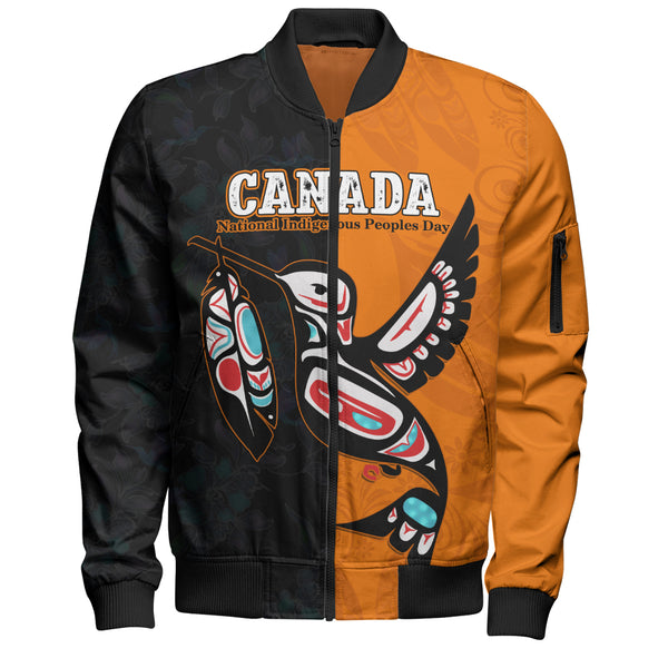 Canada Bomber Jacket Spirit Bird National Day Tribute