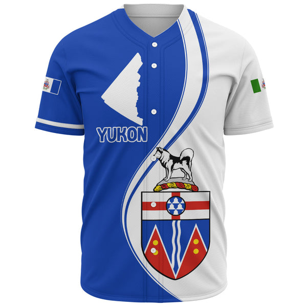 Yukon Baseball Shirt Canada Territories Pride