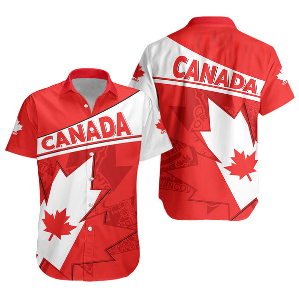 Canada Short Sleeve Shirt Maple Pride Bold Edition